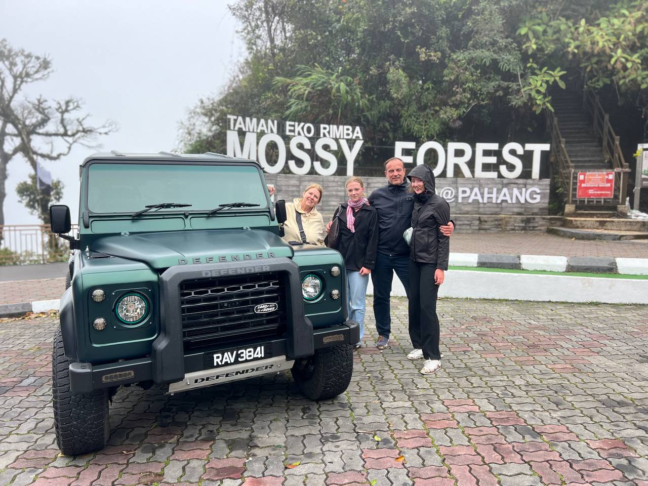 Scenic Views from Land Rover Tour