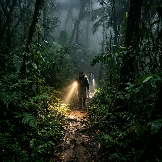 Mountain Rainforest Night Trek